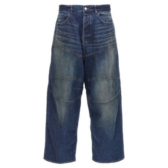 NWT authentic BALENCIAGA BAGGY JEANS Size XS - Fits Best to Waists 32-34 US - Picture 1 of 16